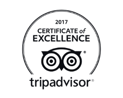 TripAdvisor certificate of excellence 2017
